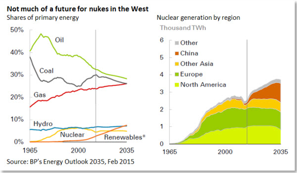 Not much of a future for nukes in the West
